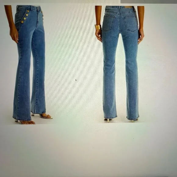 NOLI ~ Allegra Bootcut Jean - Medium Blue SIZE 30 - Picture 2 of 7